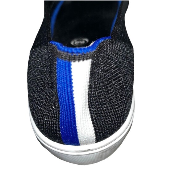 Rothy's The Original Slip On Sneakers Classic Black Women's Size 6.5 EUC - Picture 2 of 7